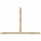 Ekena Millwork Portland Rough Sawn Timber Gable Bracket, Douglas Fir, 84"W x 56"H x 2"D x 4"F, 16/12 Pitch GBW084X56X0204POR00RDF - alternate 1